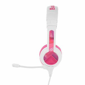 Wired headphones for kids BuddyPhones School+ (pink) kép