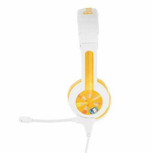 Wired headphones for kids BuddyPhones School+ (yellow) kép