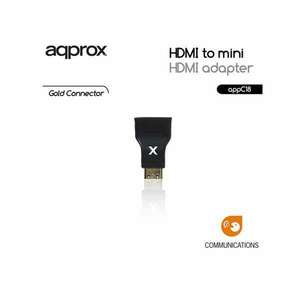 APPROX APPC18 HDMI to mini HDMI adapter kép