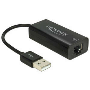 Delock Adapter USB 2.0 > LAN 10/100 Mb/s kép