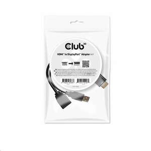 CLUB3D HDMI - Displayport adapter (CAC-2330) kép