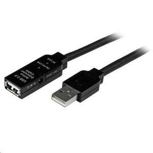 StarTech.com USB hosszabbító kábel fekete (USB2AAEXT20M) kép