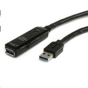 StarTech.com USB hosszabbító kábel fekete (USB3AAEXT3M) kép