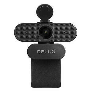 Delux DC03 webkamera mikrofonnal (fekete) kép