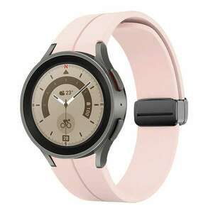 Samsung Watch 4/5 mágneses szil óraszíj, 20mm, Pink kép