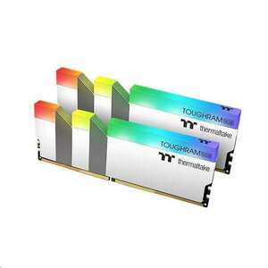 16GB 3200MHz DDR4 RAM Thermaltake TOUGHRAM RGB fehér (2x8GB) (R02... kép