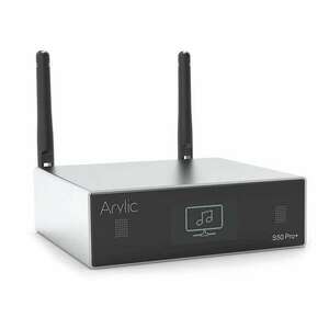 Arylic M50 WiFi Ethernet USB AUX BT Multifunkcionális Fekete-Szür... kép