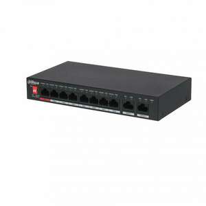 Dahua PFS3010-8ET-96 V2 PoE switch - Fekete kép