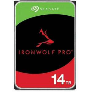 Seagate 14TB IronWolf Pro SATA3 3.5" 256MB Cache NAS HDD kép
