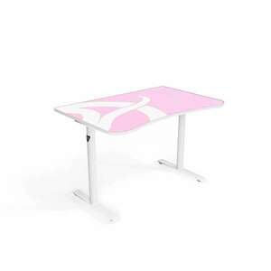 Arozzi Arena Fratello Gamer asztal - Fehér/Rózsaszín kép