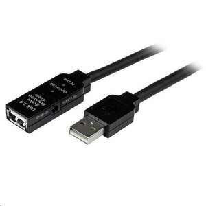 StarTech.com USB hosszabbító kábel fekete (USB2AAEXT15M) kép