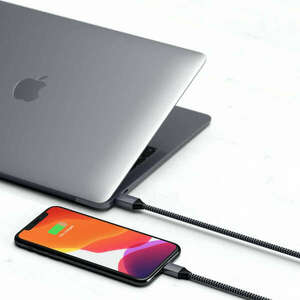 Satechi Type-C to Lightning Charging Cable - Space Grey kép