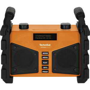 TechniSat 0000/3907 Digitradio 230 OD Rádió Narancssárga kép