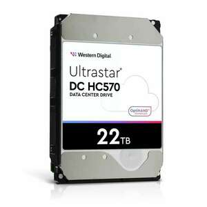 Western Digital 22TB Ultrastar DH HC570 SAS 3.5" szerver HDD kép