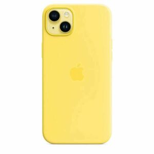 Apple iPhone 14 Plus Silicone Case with MagSafe - Canary Yellow (... kép