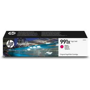 HP 991X nagy kapacitású PageWide patron magenta (M0J94AE) kép