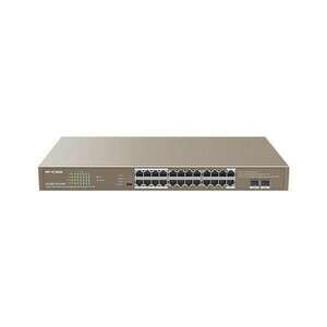 IP-COM G1126P-24-410W 24GE+2SFP Ethernet Unmanaged Switch With 24... kép