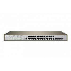 IP-COM ProFi 24x 10/100/1000 + 4x SFP switch (PRO-S24-410W) kép