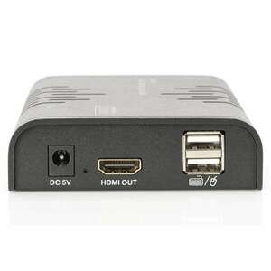 Digitus DS-55202 HDMI™, USB Extender RJ45 hálózati kábelen keresztül kép