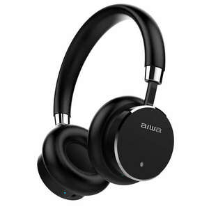 Aiwa HSTBTN-800BK Bluetooth fejhallgató, fekete színben, aktív za... kép