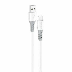 Foneng X66 USB to USB-C cable, 20W, 3A, 1m (white) kép