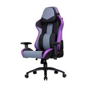 GCN Cooler Master Caliber R3 gaming szék - Fekete/lila kép