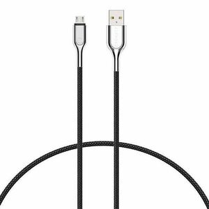 Cable USB for Micro USB Cygnett Armoured 12W 2m (black) kép