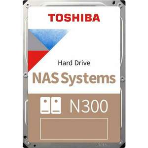 18TB Toshiba 3.5" N300 SATA merevlemez OEM (HDWG51JUZSVA) kép