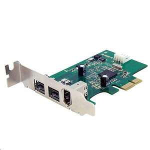 StarTech.com 3xFireWire bővítő kártya PCIe (PEX1394B3LP) kép