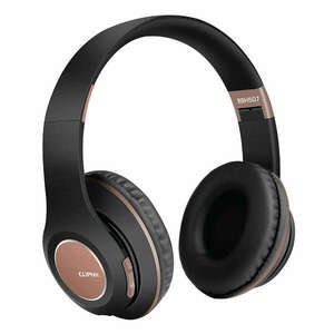 Bluetooth fejhallgató barna színben Prémim minőség, extra bass kép