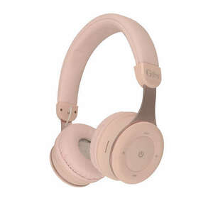 Bluetooth fejhallgató rózsaszín Prémium minőség, extra bass kép