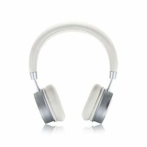 Bluetooth fejhallgató fehér-ezüst színben Prémim minőség, extra b... kép
