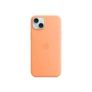 APPLE iPhone 15+ Sil Case MgS Orange kép