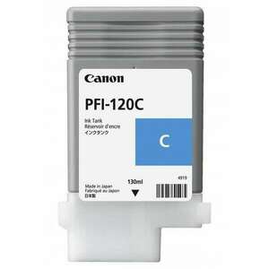Canon PFI-120 Cyan tintapatron eredeti 2886C001 130ml kép