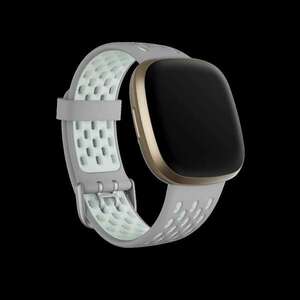 Fitbit (Accessory) Versa 3 Sense Sport Band Grey Mint Large kép