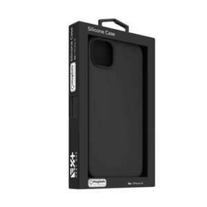 Next One MagSafe Silicone Case for iPhone 14 - Black kép