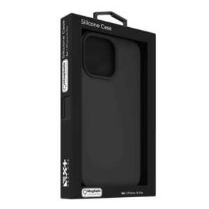 Next One MagSafe Silicone Case for iPhone 14 Pro - Black kép