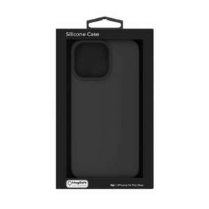 Next One MagSafe Silicone Case for iPhone 14 Pro Max - Black kép