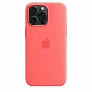 Apple iPhone 15 Pro Max Silicone Case w MagSafe - Guava kép