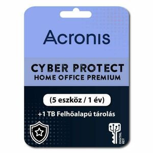 Acronis Cyber Protect Home Office Premium (5 eszköz / 1 év) + 1 T... kép