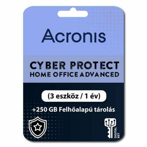 Acronis Cyber Protect Home Office Advanced (3 eszköz / 1 év) + 25... kép