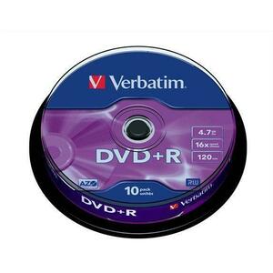DVD+R 4.7GB 16x - Henger 10db AZO (DVDV+16B10) kép