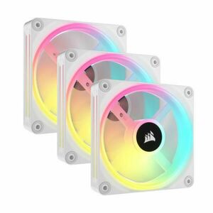 iCUE LINK QX120 RGB 120mm PWM White Triple pack (CO-9051006-WW) kép