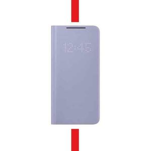 Galaxy S21+ Led View flip cover violet (EF-NG996PVEGEE) kép