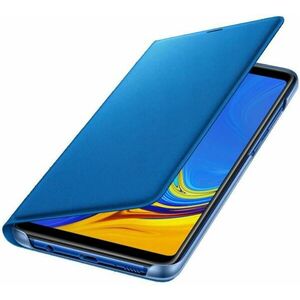 Galaxy A9 2018 Flip Wallet cover blue (EF-WA920PLEGWW) kép