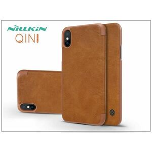 Qin - Apple iPhone X case brown (GP-72026) kép