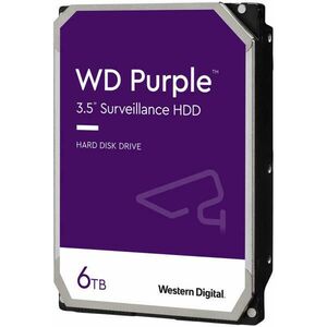 Purple 3.5 6TB 5400rpm SATA3 256MB (WD64PURZ) kép