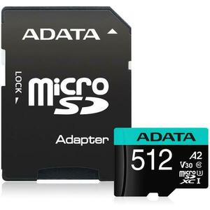 Premier Pro microSDXC 512GB UHS-I/U3/V30 (AUSDX512GUI3V30SA2-RA1) kép