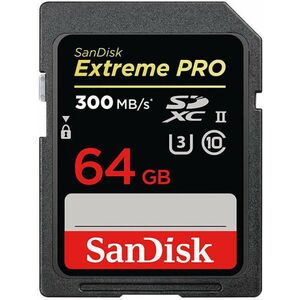SDXC Extreme PRO 64GB C10/UHS-II/U3 SDSDXPK-064G-GN4IN/173374 kép