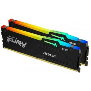 FURY Beast RGB 32GB (2x16GB) DDR5 5600MHz KF556C40BBAK2-32 kép